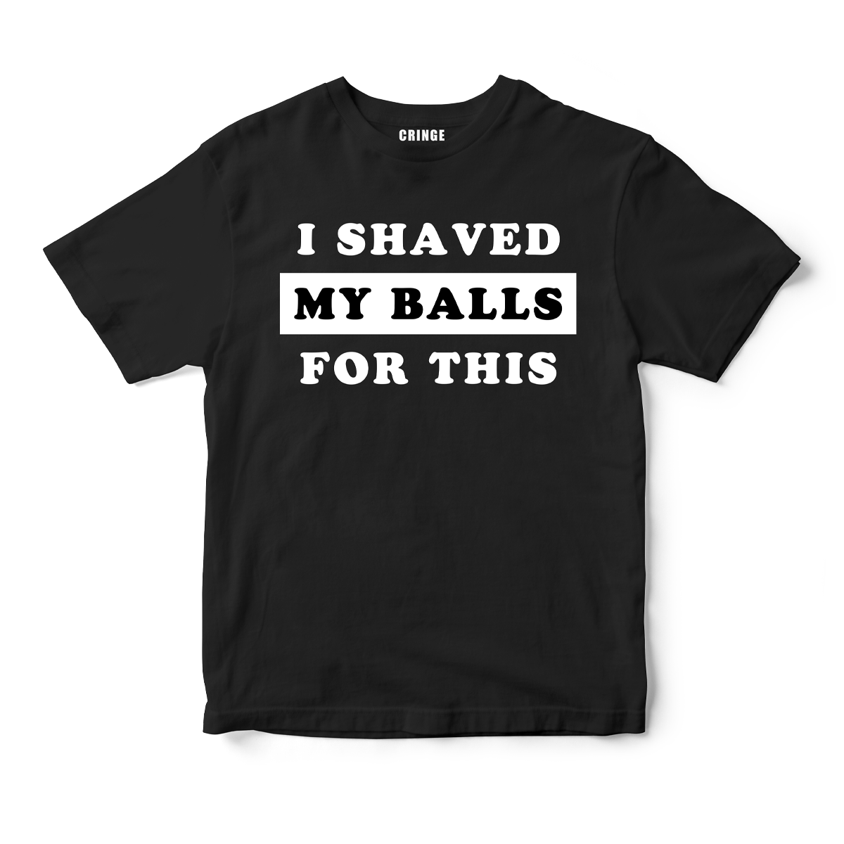 I shaved my balls for this